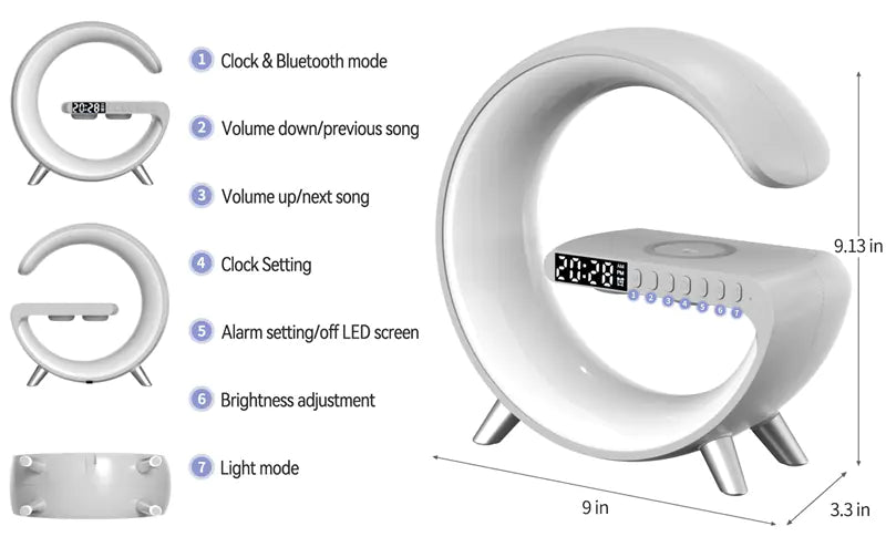 Wireless Charger Lamp