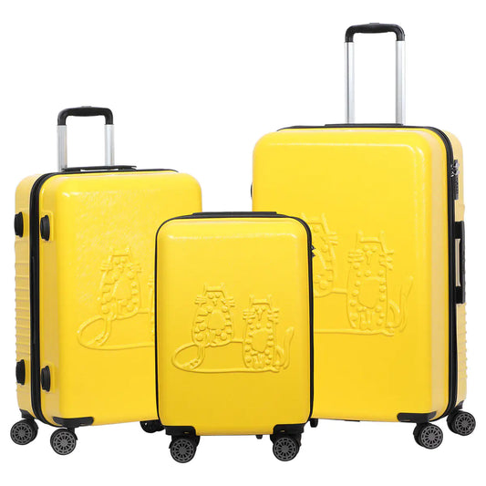 Biggdesign Cats Hardshell Luggage Set