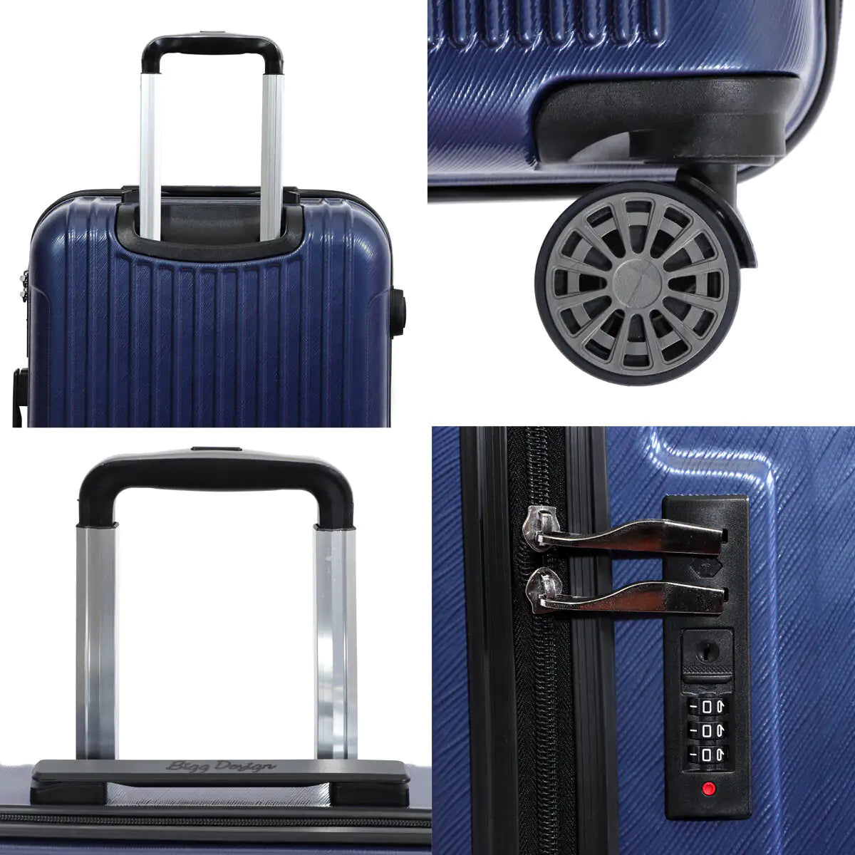 Biggdesign Ocean Hardshell Luggage Set