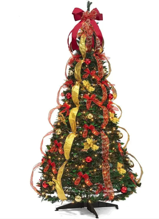 Foldable Spiral Christmas Tree